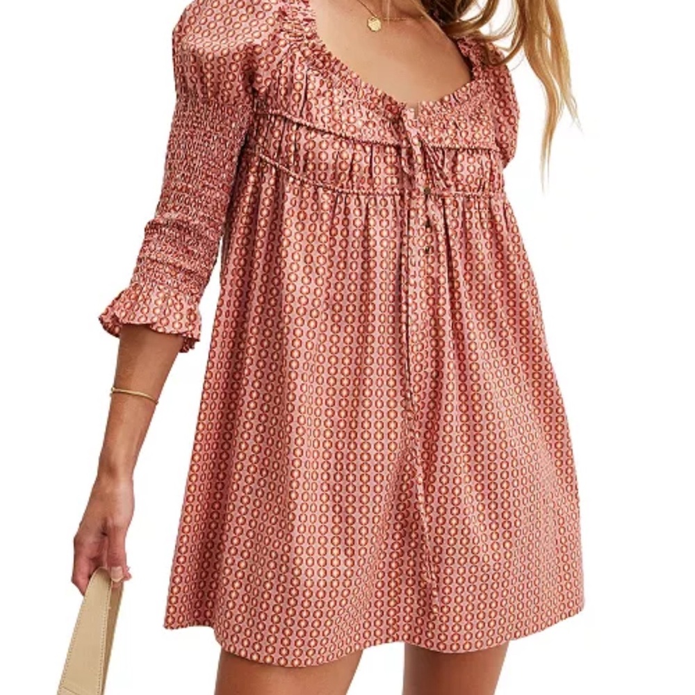Free People Star Dipped Mini dress